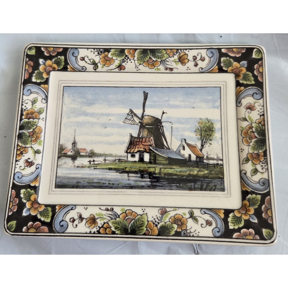 Delft - WESTRAVEN Anno 1661 Holland Delfts Circa 1960s‎ Art 24–104. VINTAGE